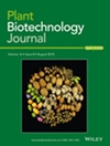 PLANT BIOTECHNOLOGY JOURNAL杂志封面